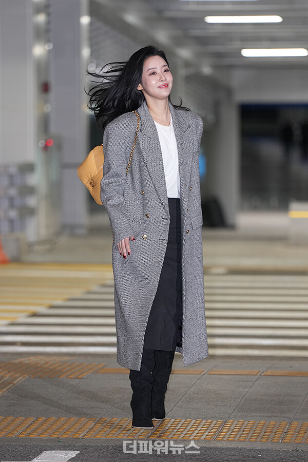 차주영,인천국제공항출국