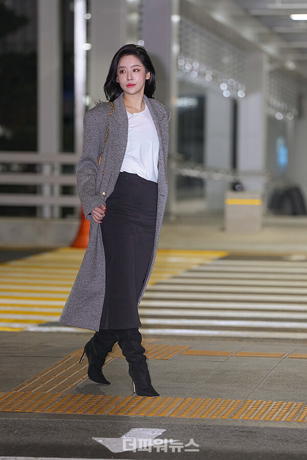 차주영,인천국제공항출국