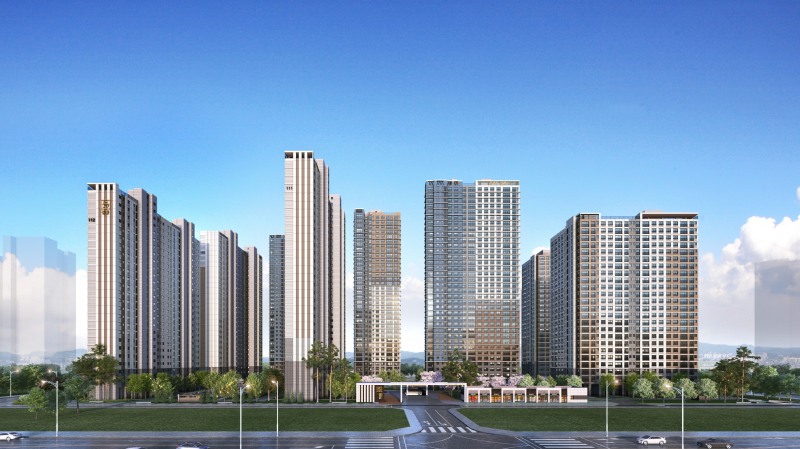 평택 브레인시티 중흥S-클래스 투시도.(사진=중흥토건)