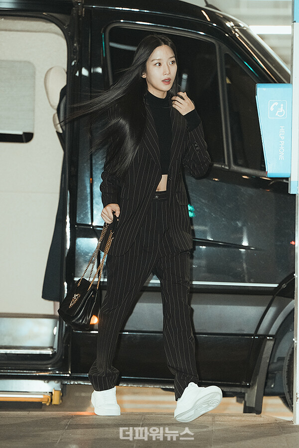 문가영,인천국제공항출국