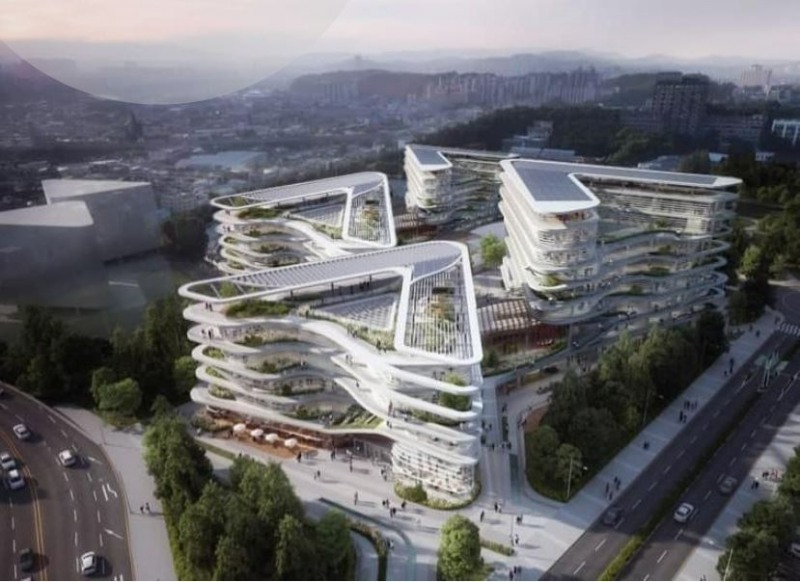 하남교산 AI혁신클러스터 조감도.(사진=LH)