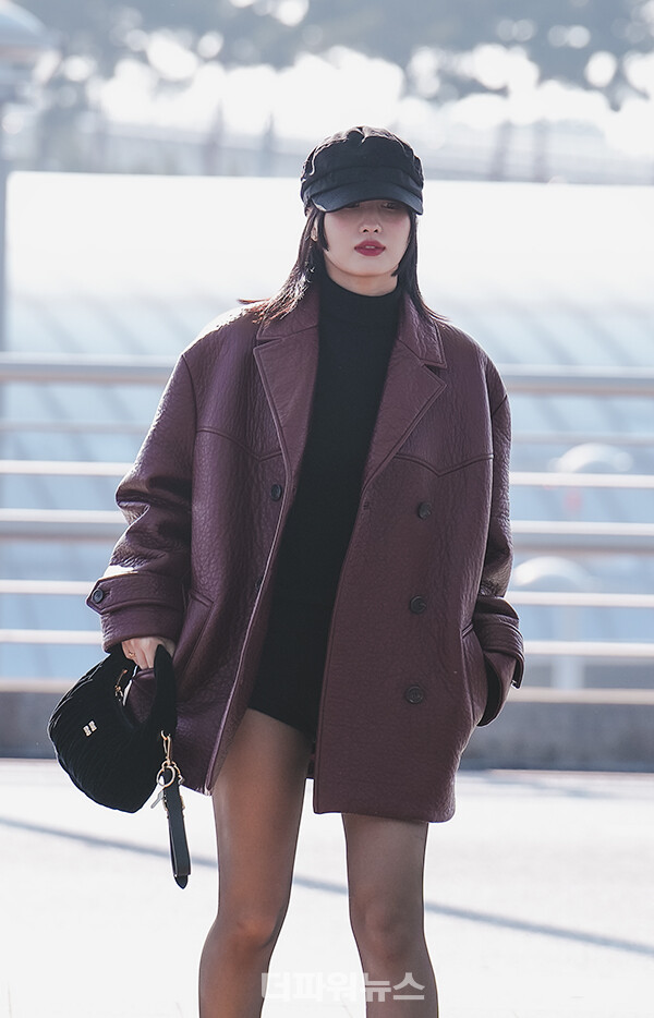 트와이스모모,인천국제공항출국