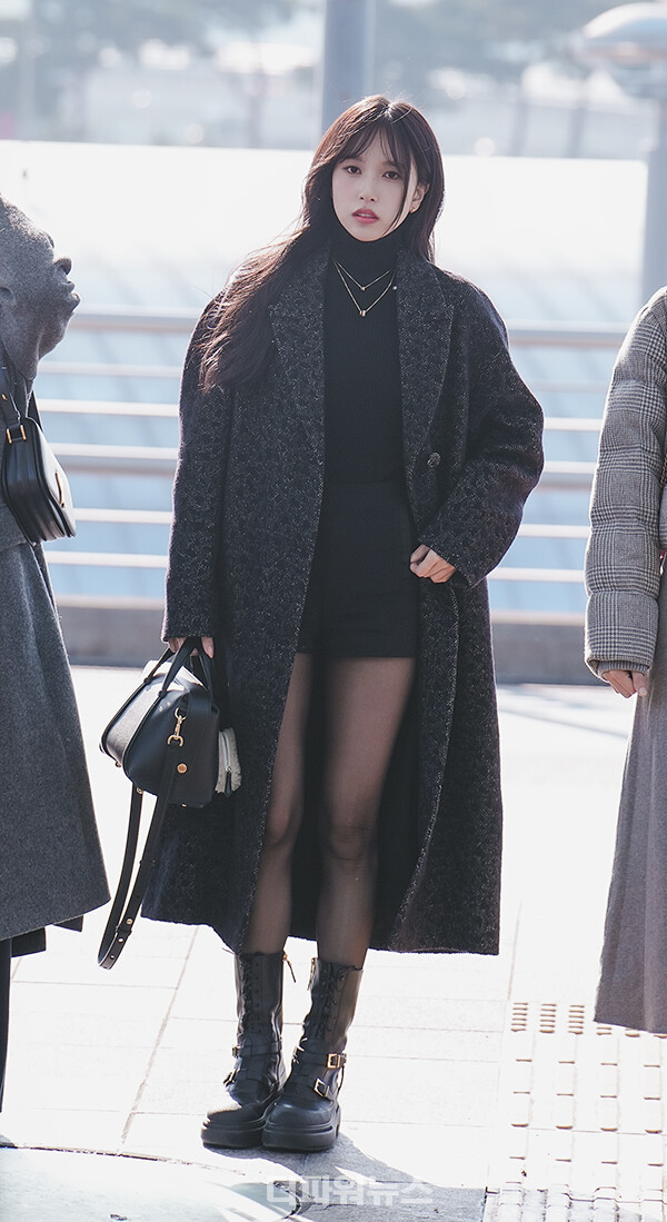 트와이스미나,인천국제공항출국