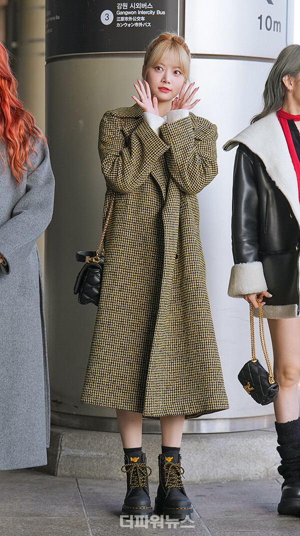 르세라핌홍은채,김포국제공항출국