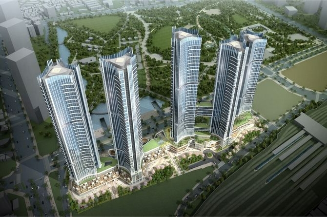 시민공원주변 재정비촉진지구 촉진2-1구역 도시환경정비사업 조감도.(사진=촉진2-1구역 조합)