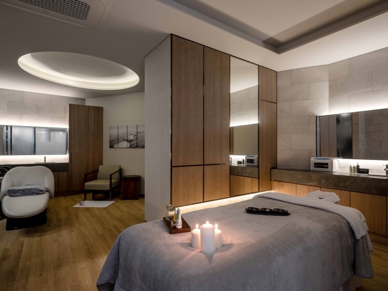 거제 벨버디어 벨 스파 전경.(사진=한화호텔앤드리조트)