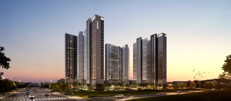 서산 센트럴 아이파크 투시도.