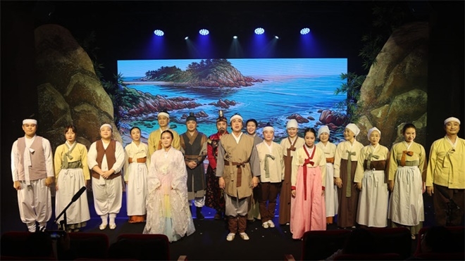 기장군 지역특화 뮤지컬인 ‘시랑’ 쇼케이스 공연 모습.(제공=부산 기장군)