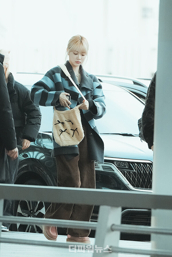 르세라핌홍은채,인천국제공항출국