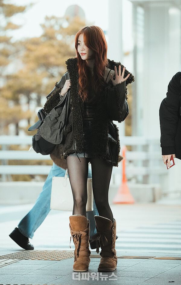 르세라핌허윤진,인천국제공항출국