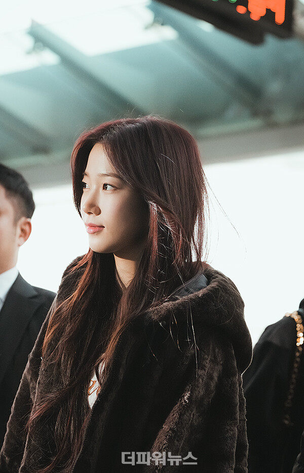 르세라핌카즈하,인천국제공항출국