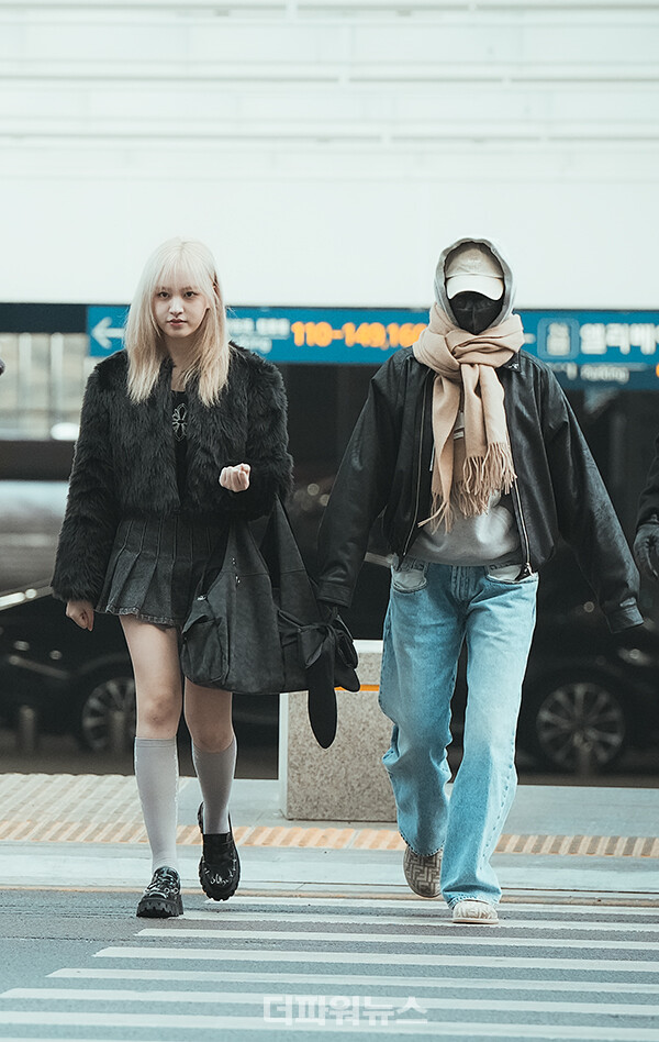 아이브리즈-안유진,인천국제공항출국