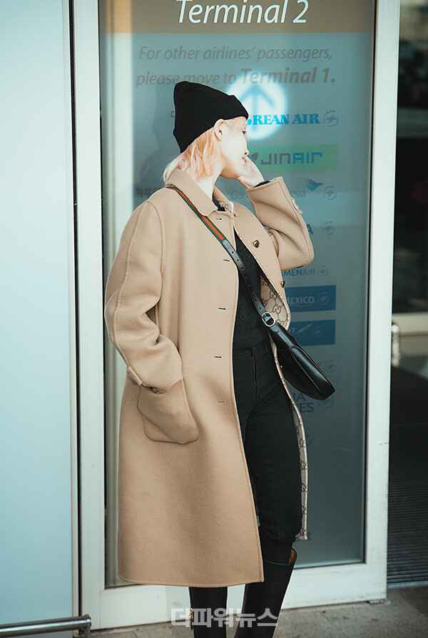 아이유,인천국제공항출국