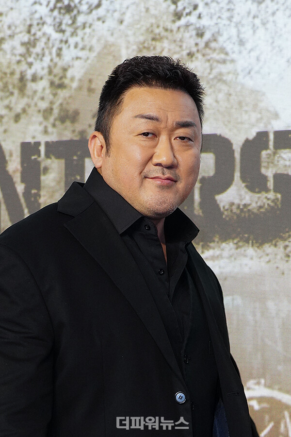 마동석,영화‘황야’제작보고회