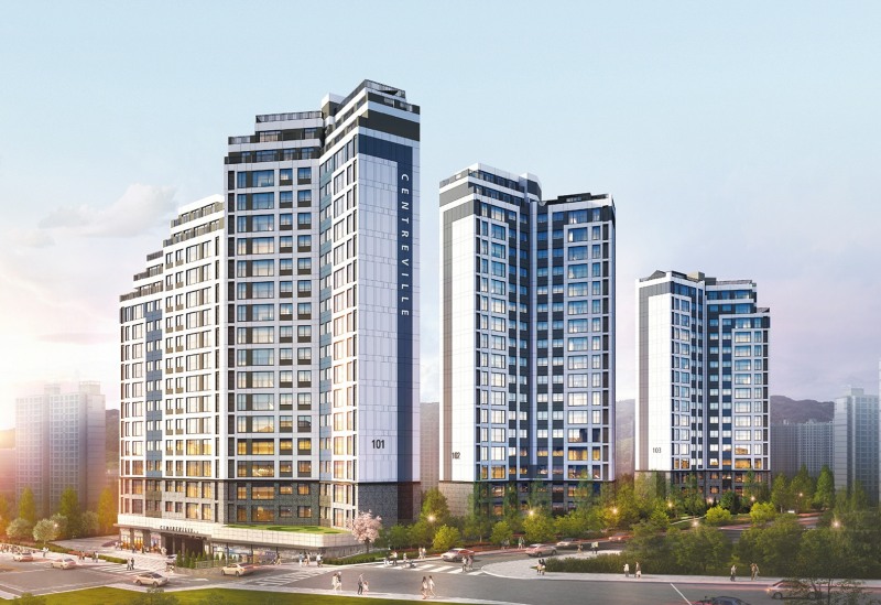 용인 센트레빌 그리니에 투시도