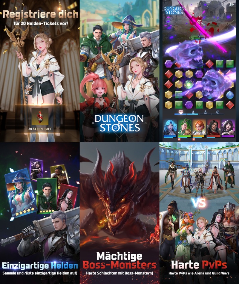 위메이드플레이, 해외 '던전앤스톤즈' 사전 예약 진행