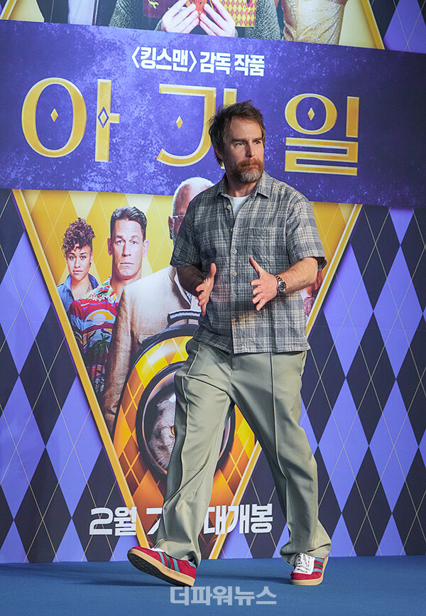 샘록웰,영화‘아가일’내한기자간담회