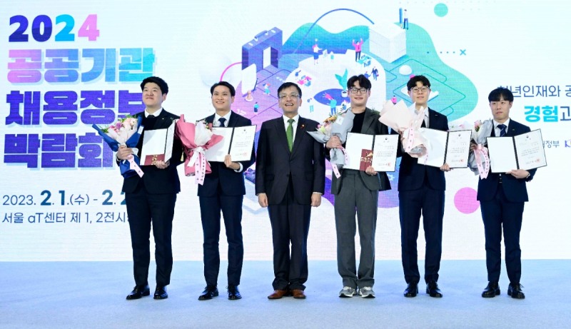 (오른쪽 두번째) HUG 김남호 주임.(사진=HUG)