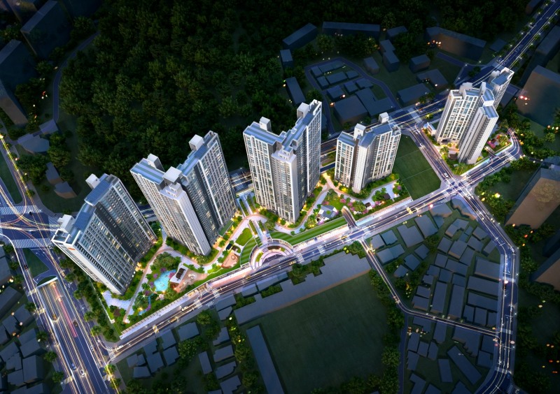 e편한세상 신곡 시그니쳐뷰 조감도.(사진=DL건설)