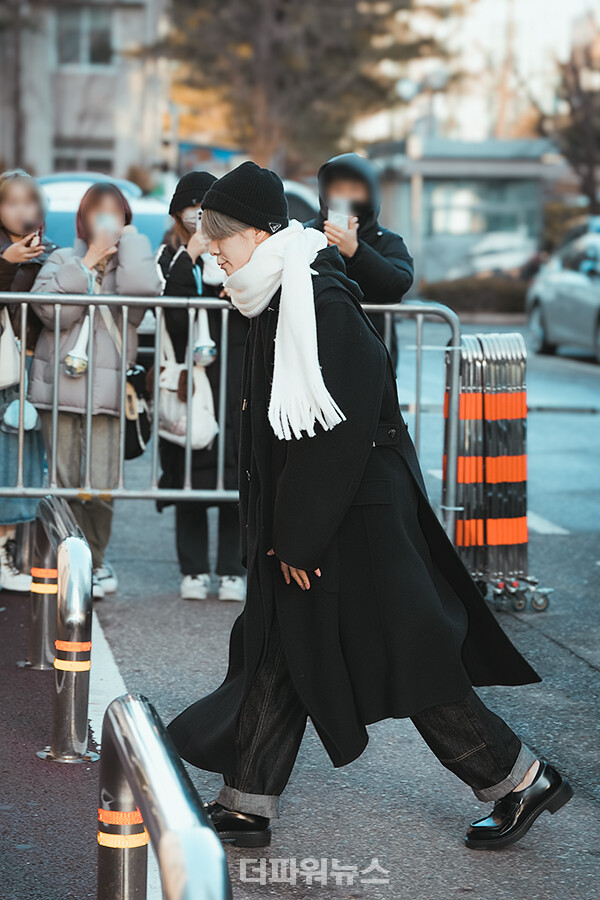 정동원(JD1),KBS뮤직뱅크출근길