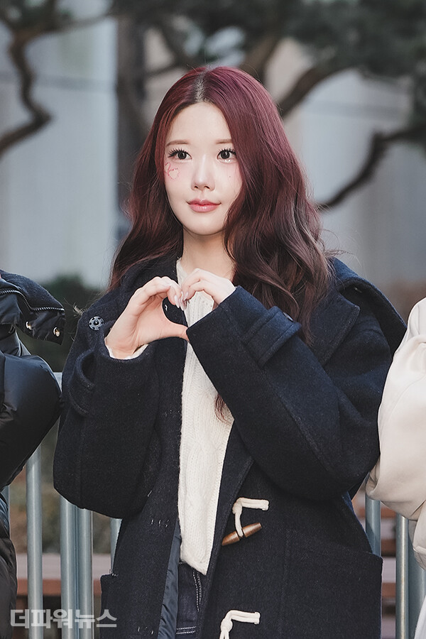 클라씨채원,KBS뮤직뱅크출근길