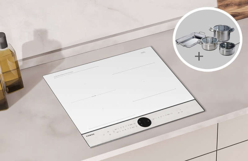 코웨이, ‘W인덕션’ 구매 고객에 전용 쿡웨어 4종 세트 증정