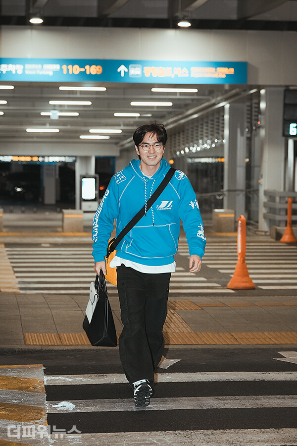 이진욱,인천국제공항출국