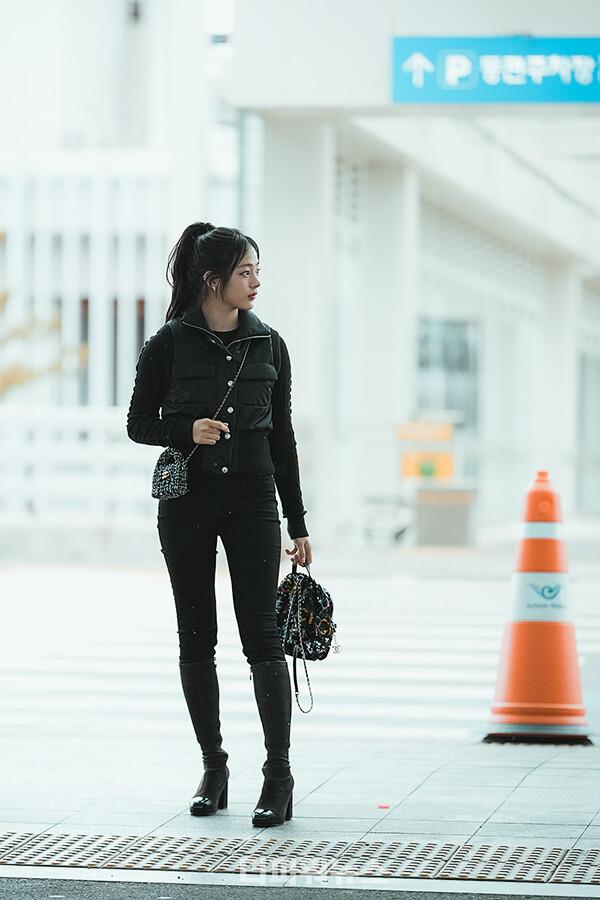 뉴진스민지,인천국제공항출국