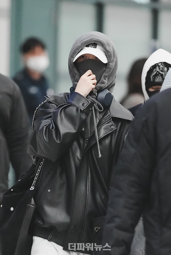 르세라핌홍은채,인천국제공항입국