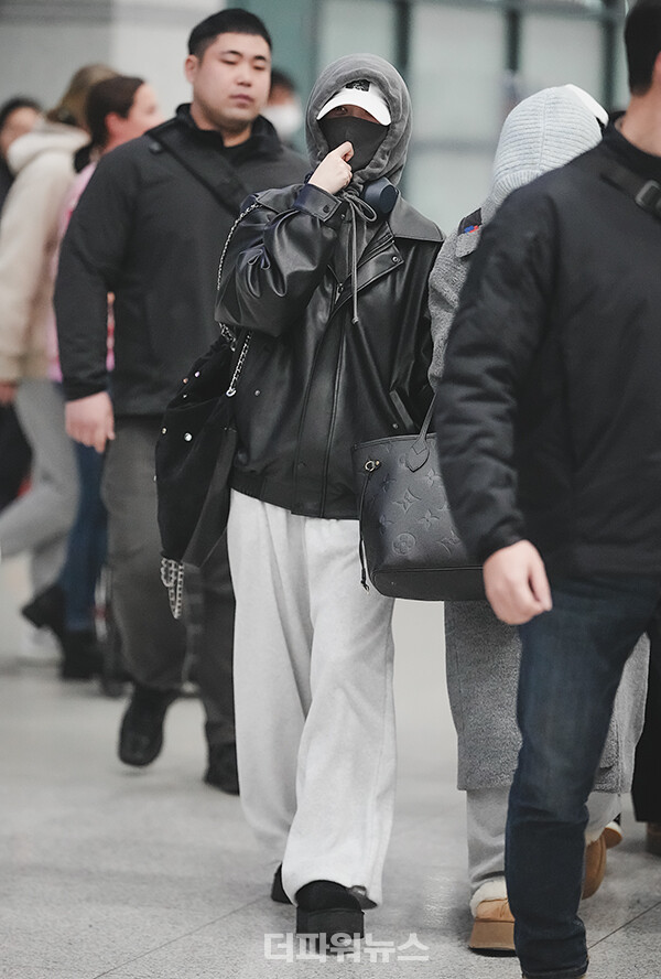 르세라핌홍은채,인천국제공항입국