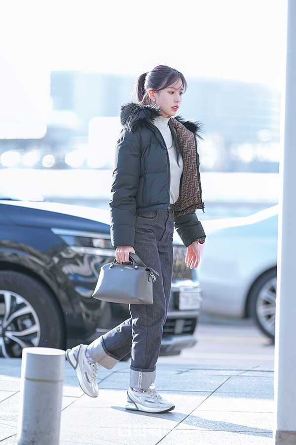 트와이스미나,인천국제공항출국