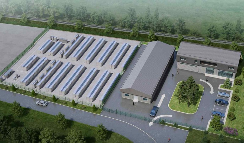 화성 양감 연료전지 발전사업 조감도.(사진=SK에코플랜트)