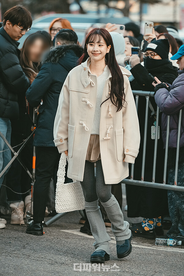 설아,KBS뮤직뱅크출근길