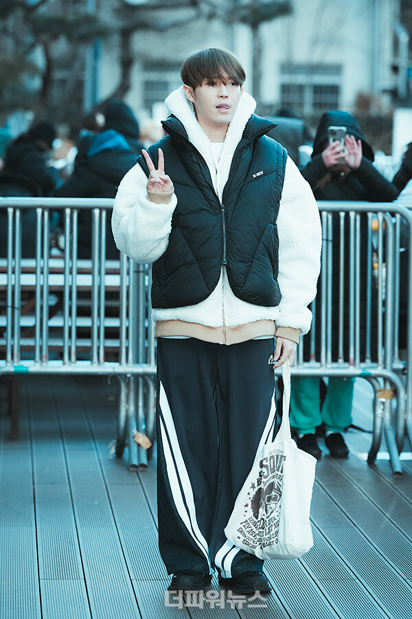 김재환,KBS뮤직뱅크출근길