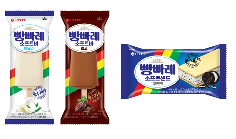 롯데웰푸드 빵빠레, 소프트바 2종 출시