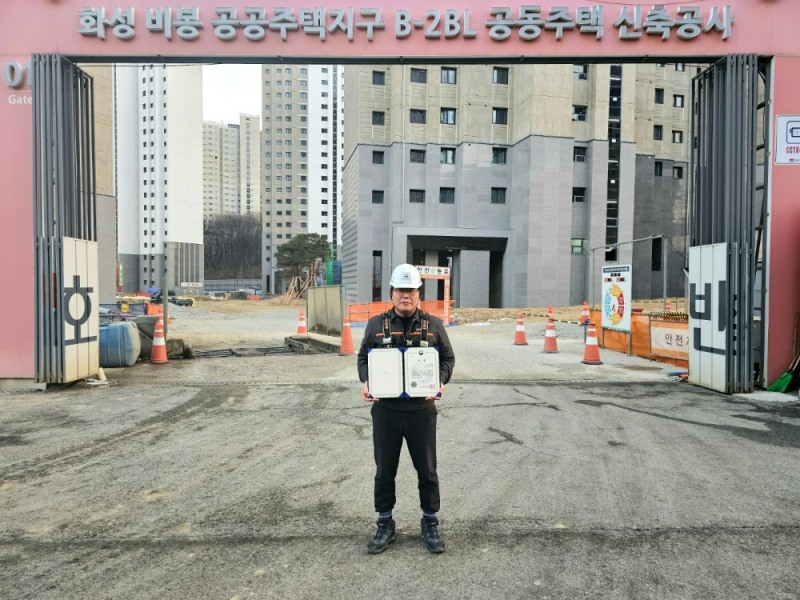 화성비봉 B-2블록의 이규재 소장.(사진=호반건설)