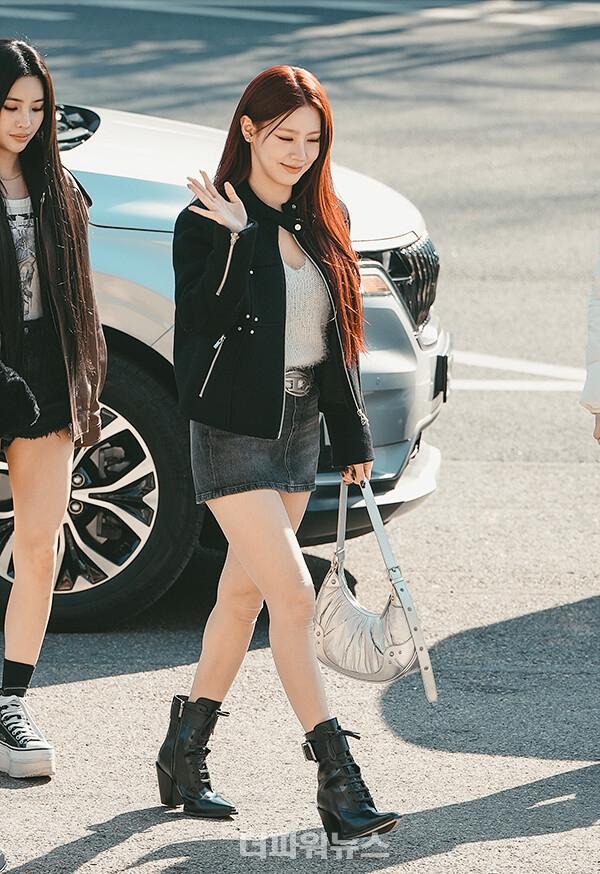 여자아이들미연,KBS라디오‘이은지의가요광장’출근길