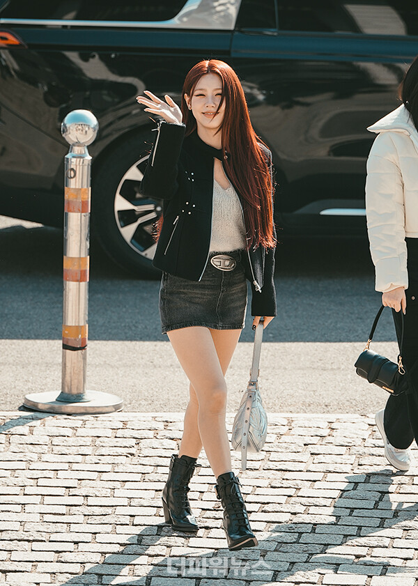 여자아이들미연,KBS라디오‘이은지의가요광장’출근길