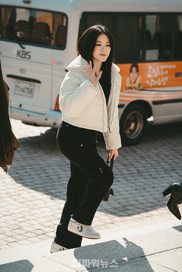 여자아이들슈화,KBS라디오‘이은지의가요광장’출근길