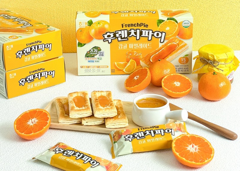 해태 후렌치파이, 제주 감귤 담은 겨울 시즌에디션 출시