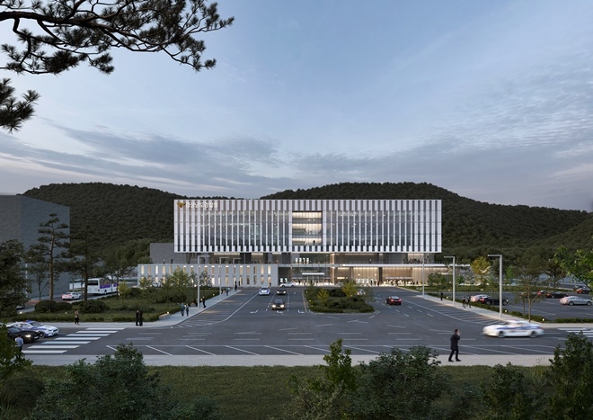 경남경찰청 본관동 설계 조감도.(제공=경남경찰청)