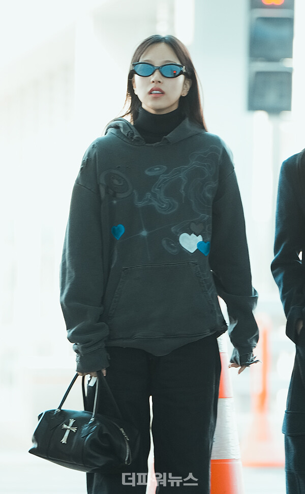 트와이스미나,인천국제공항출국