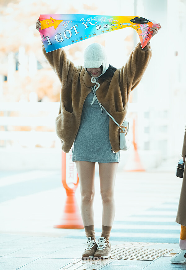 트와이스모모,인천국제공항출국