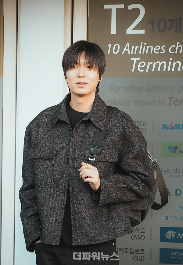 이민호,인천국제공항출국