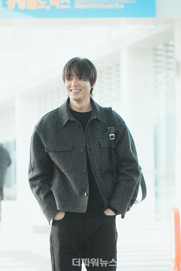 이민호,인천국제공항출국