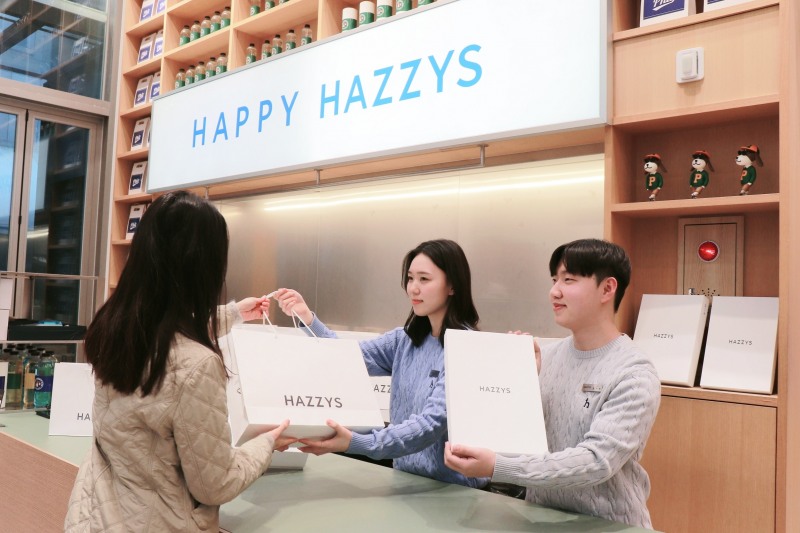 LF 헤지스, 브랜드 심벌 리뉴얼과 함께 친환경 포장재 도입