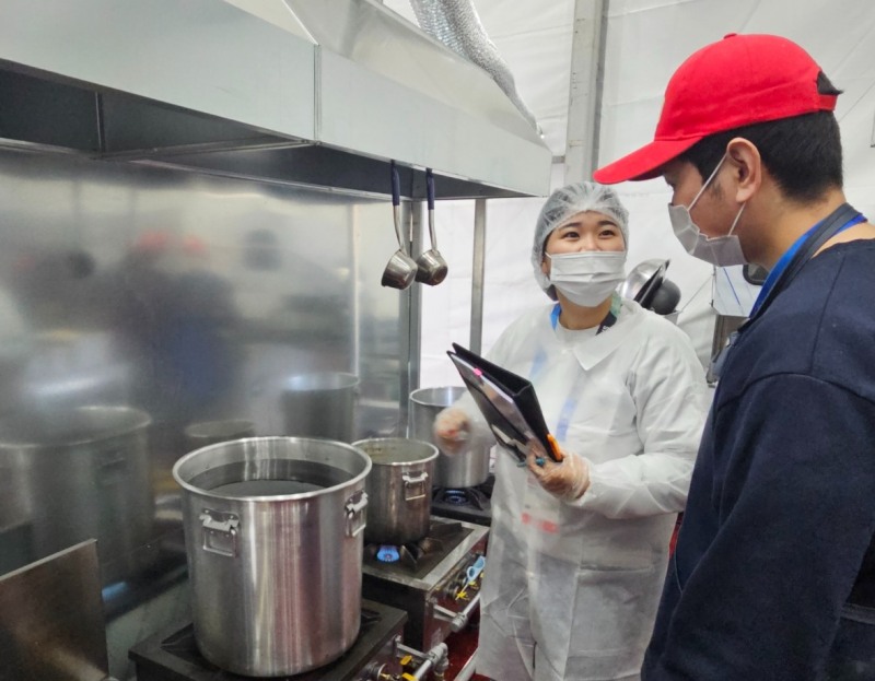 강릉 올림픽파크 BBQ관 보건소, 식약처 위생점검에서 무결점 통과