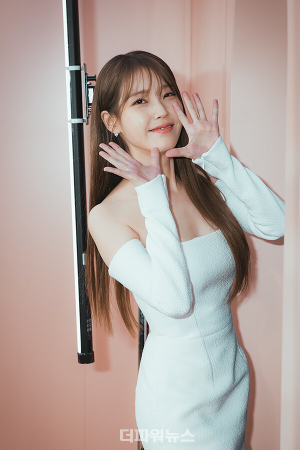 아이유,포토월행사