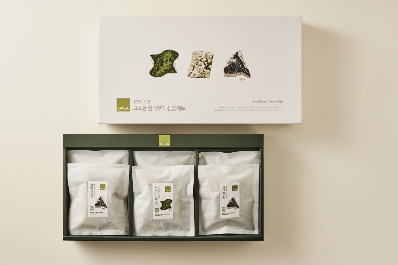 풀무원 올가홀푸드, ‘현미 부각’ 2종 출시