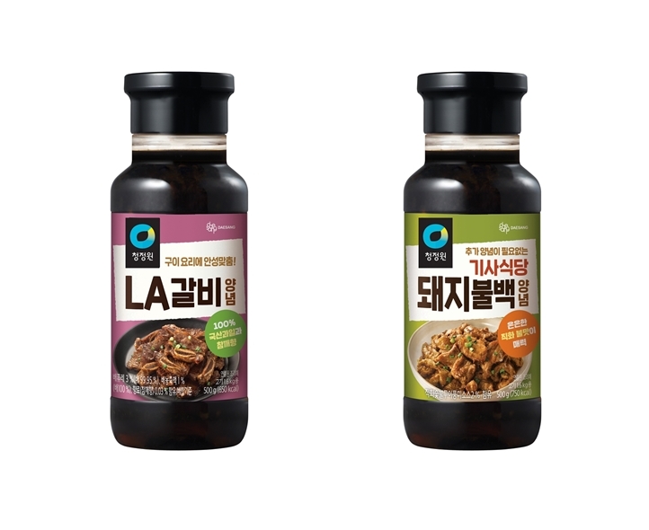 대상㈜ 청정원, ‘LA갈비양념’·’기사식당 돼지불백양념’ 출시